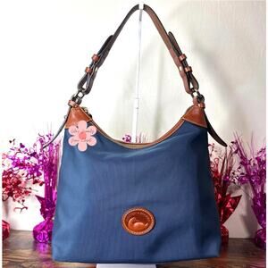 DOONEY & BOURKE Nylon Blue Erica Hobo Shoulder bag